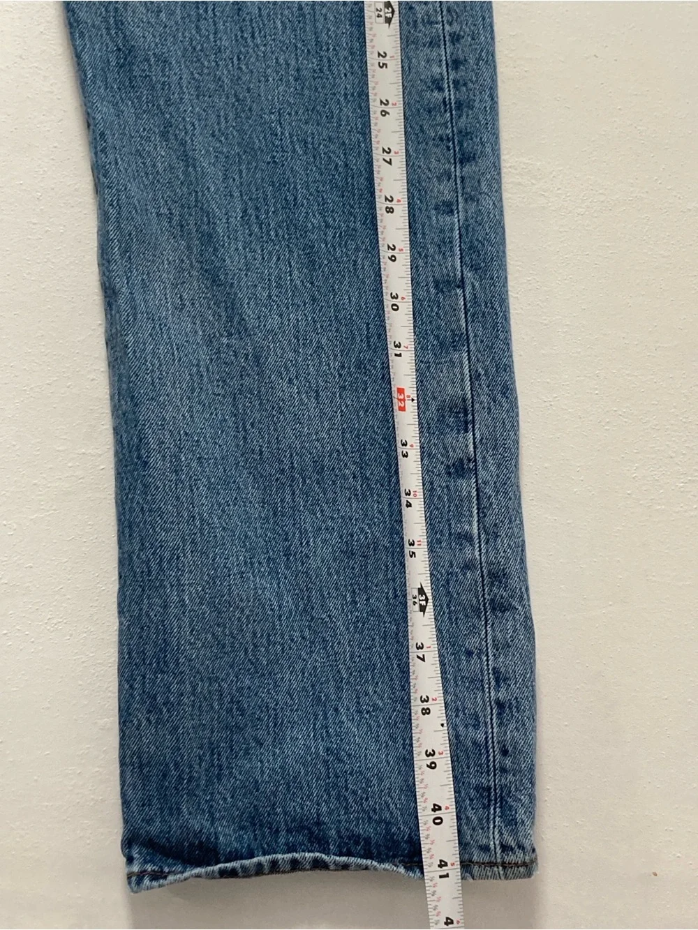Levi's 501 XX Straight Fit Men's Jeans W35 L32 Blue Button Fly